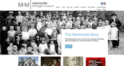 Desktop Screenshot of mennonitemuseum.org